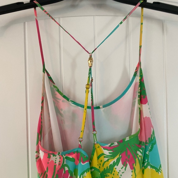 Lilly Pulitzer flowy silk dress - Picture 4 of 6